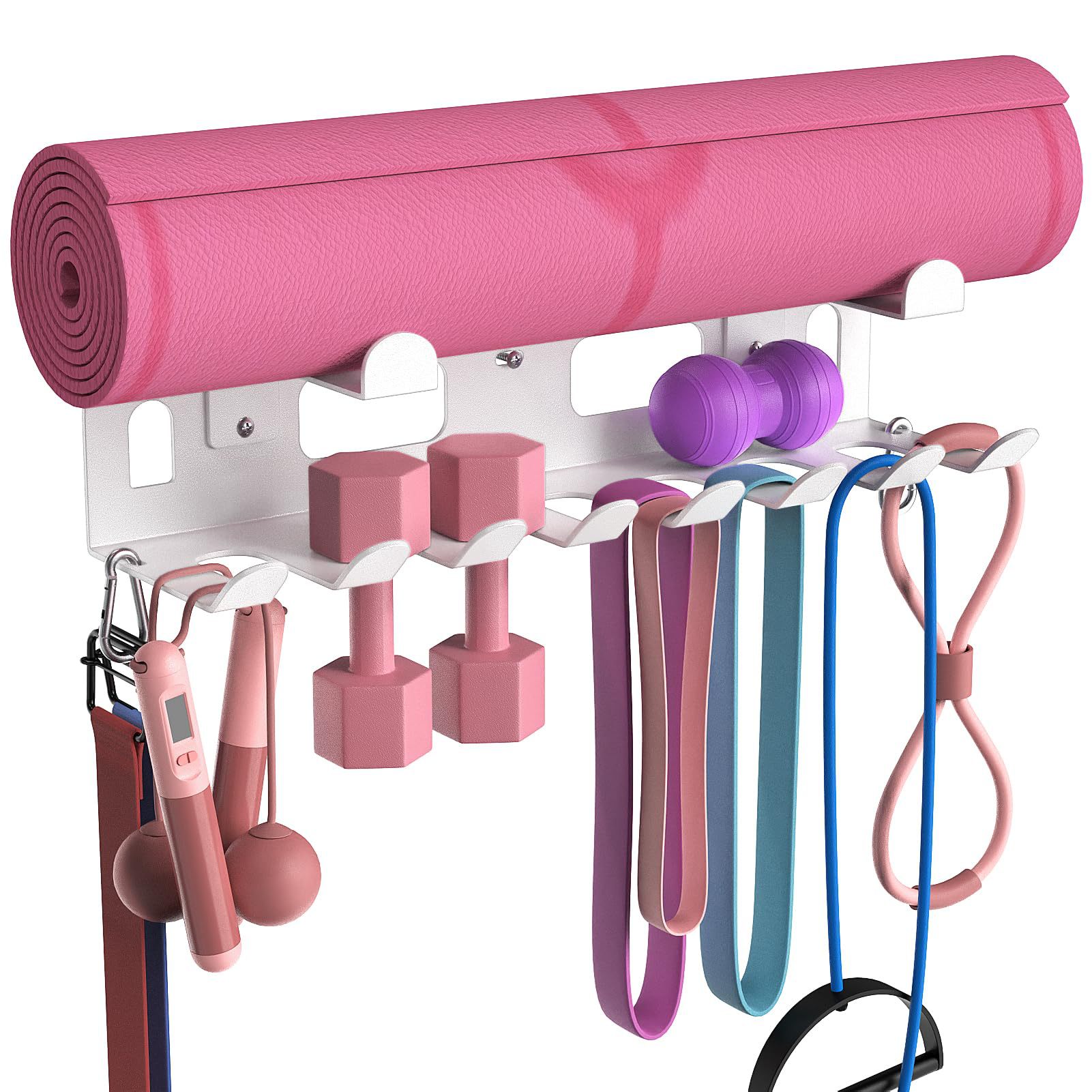 Leg Home Gym Workout - Support mural multi-attaches pour le rangement