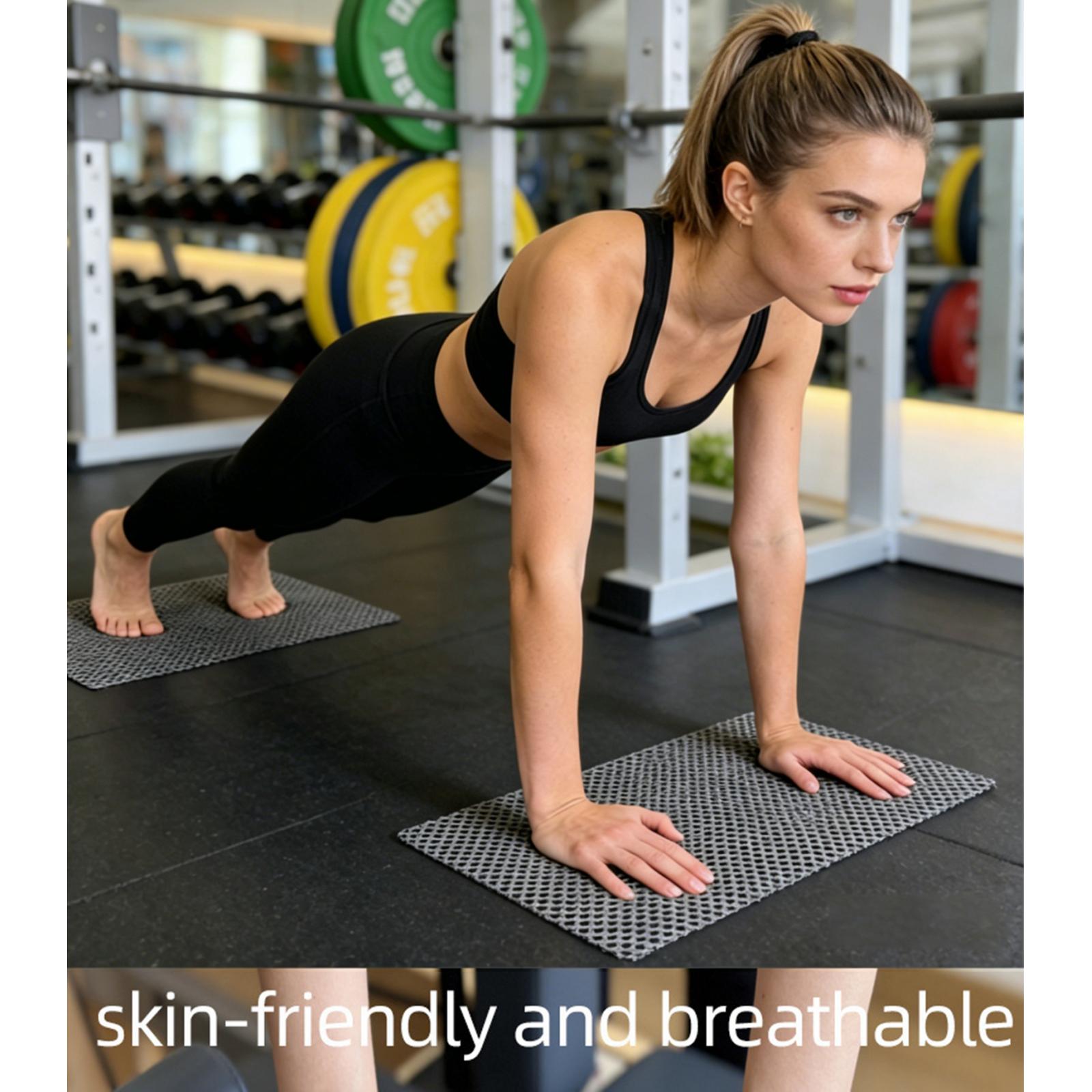 Home Gym Yoga - Tapis antidérapant en PVC pour Pilates,
