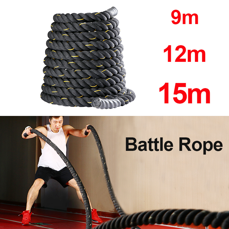 Corde de musculation 9M/12M/15 - Battle Rope Heavy avis et prix