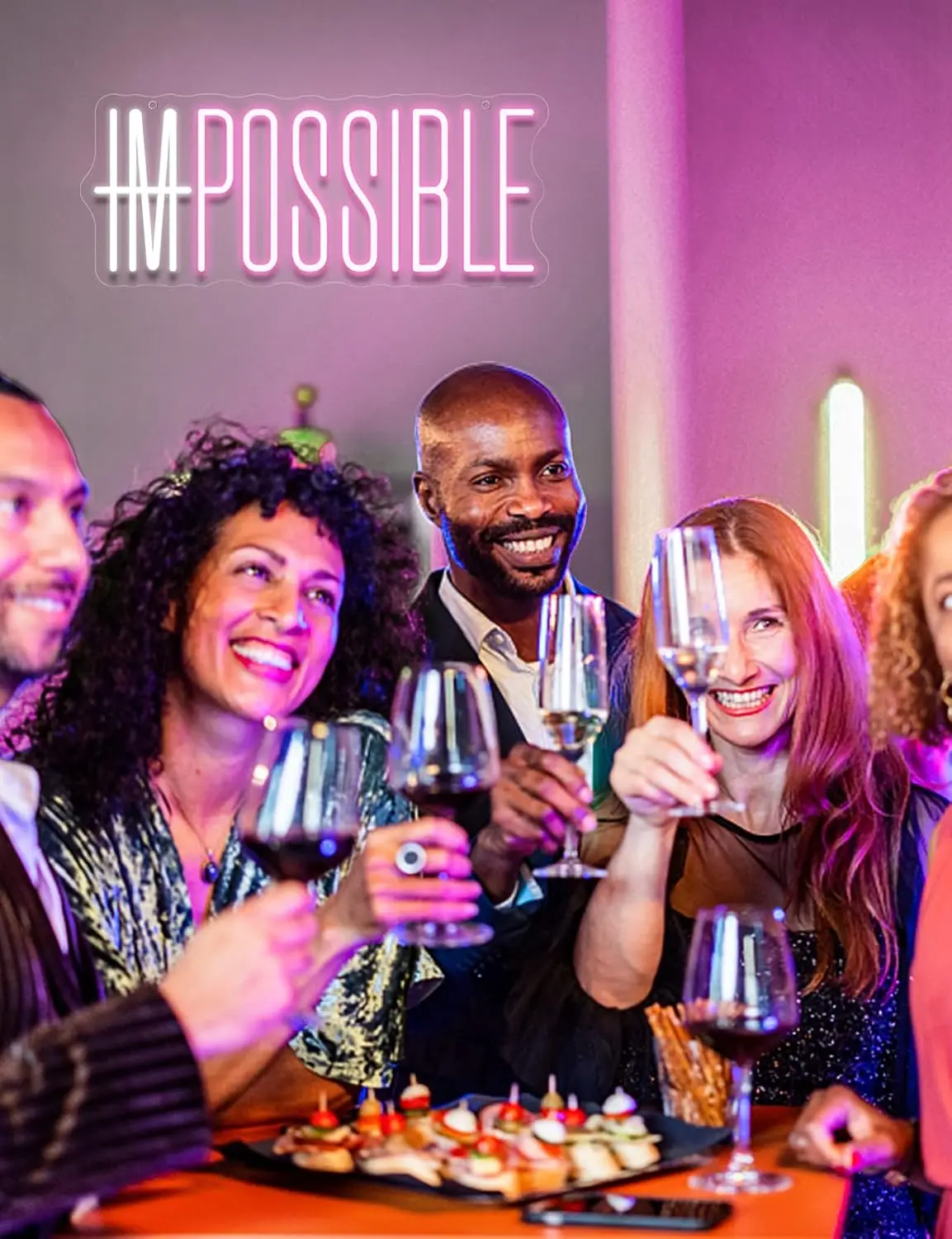 Panneau néon « I'm Possible »  - Home Gym Neon Sign avis et prix