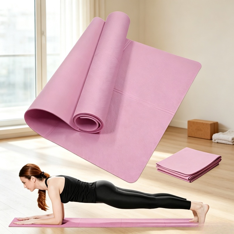 Tapis de yoga antidérapant de  - Home Gym Routine avis et prix